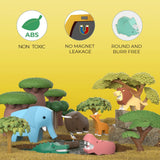 Halftoys Magnetic 3D Puzzle - Wolf