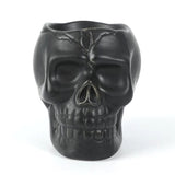 Ghostly Ghouls Ceramic Skull Tealight Holder
