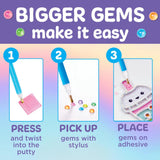 Creativity for Kids Bubble Gems Super Sticker - Bubble Tea