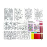 Ooly Scenic Hues DIY Watercolor Art Kit - Flowers & Gardens