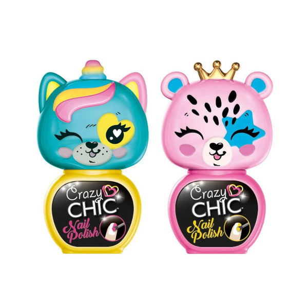 Clementoni Crazy Chic Lovely Nail Polish Set, Assorted