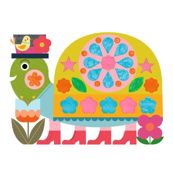 Djeco Stencil Colouring Kit - Neat But Fun