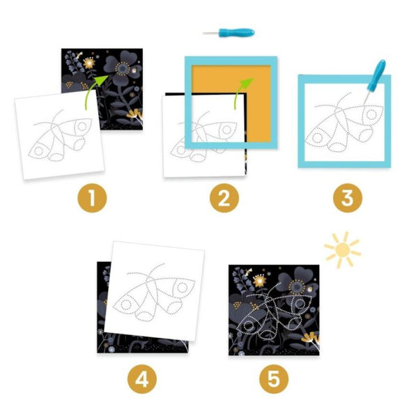 Djeco Image Reveal Punching Kit