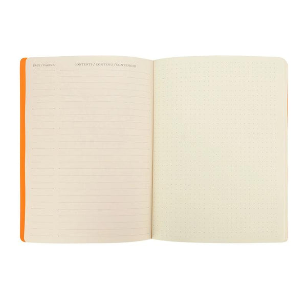 Victoria's Journals Neon Dotgrid Journal - Neon Yellow
