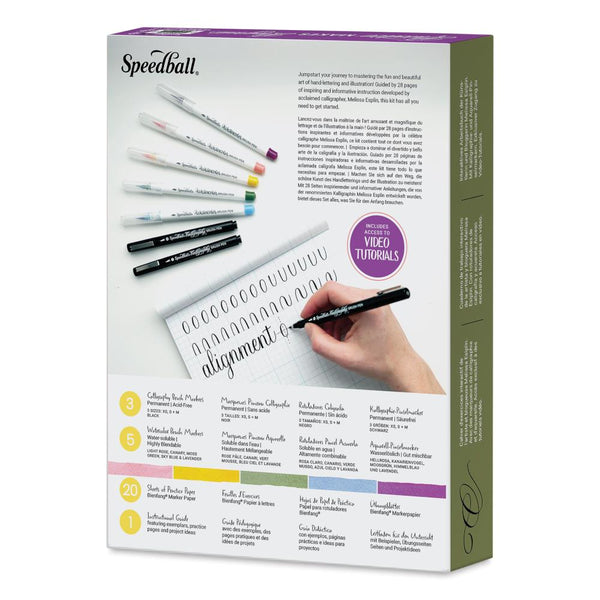 Speedball Lettering & Journaling Kit 29pc Set