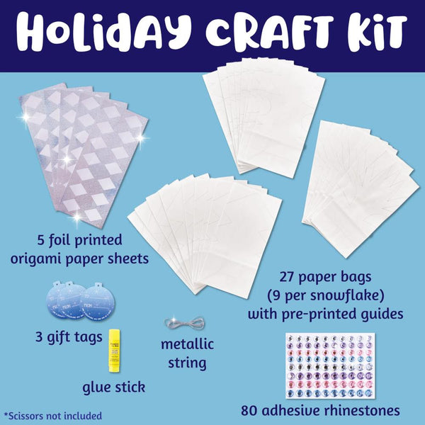 Creativity for Kids Make Your Own Snowflake Ornaments