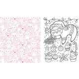 Chartwell Books Kawaii Christmas Coloring Book