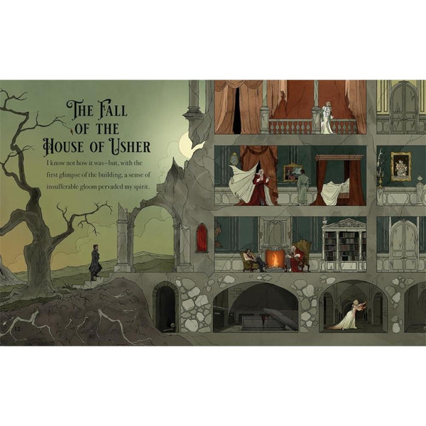 Odd Dot Sticker Jigsaw: The Edgar Allan Poe Collection