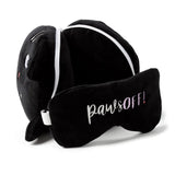 Relaxeazzz Adoramals Travel Pillow & Eye Mask Set - Feline Fine