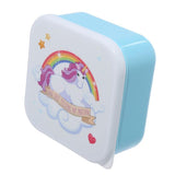 Puckator Stackable Lunch Box Set - Enchanted Rainbows Unicorn