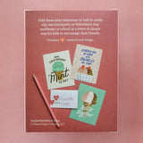 Naomi Paper Co. Kids Mini Valentines Multipack 15pk Ice Cream