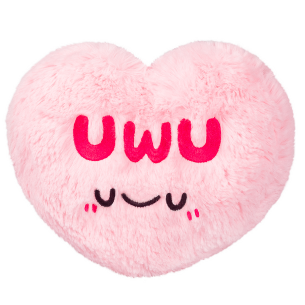 Squishable Mini Candy Heart Plush Toy, Assorted