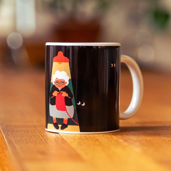 Kikkerland Morph Mug 11oz Cat Lady