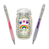 Ooly Jelly Gloss Neon Multi-Surface Deco Gel Pens 6pk