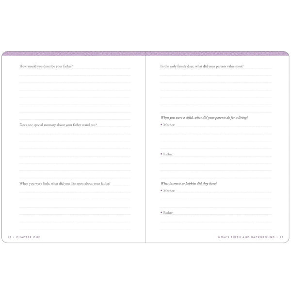 Peter Pauper Press Keepsake Memory Journal - Mom's Story