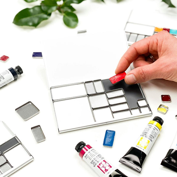 Art Toolkit Watercolour Palette - Pocket Without Pans, Black