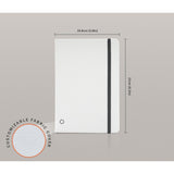 Etchr 100% Cotton Mixed Media Sketchbook, A5 Portrait, Cold Pressed