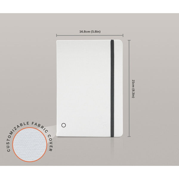 Etchr 100% Cotton Mixed Media Sketchbook, A5 Portrait, Cold Pressed