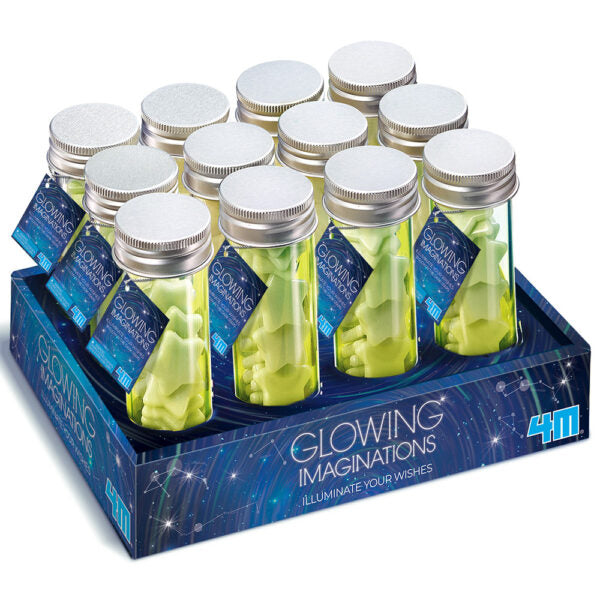 4M Glowing Imaginations - Stars Glow-In-The-Dark Decals