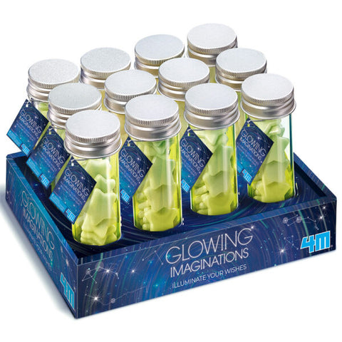 4M Glowing Imaginations - Stars Glow-In-The-Dark Decals