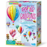 4M KidzMaker Paint Your Own Hot Air Balloon Mobile Kit