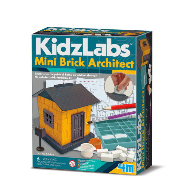 4M KidzLabs Mini Brick Architect Building Kit