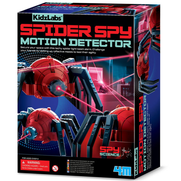 4M KidzLabs Spider Spy Motion Detector Kit