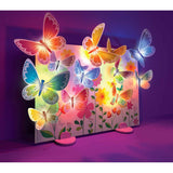 4M KidzMaker Glow 3D Butterfly Canvas Kit