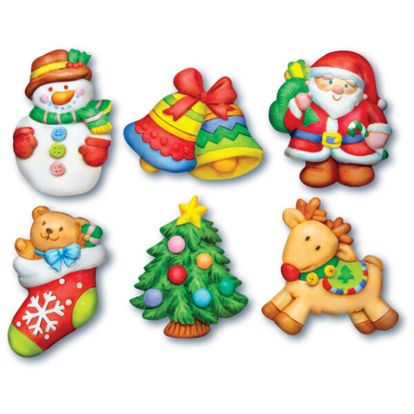 4M Mould & Paint Christmas Kit