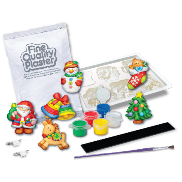4M Mould & Paint Christmas Kit