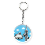 Crywolf Keychain - Toronto Raccoons Dome & Tower