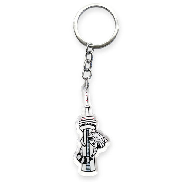 Crywolf Keychain - Raccoon Tower