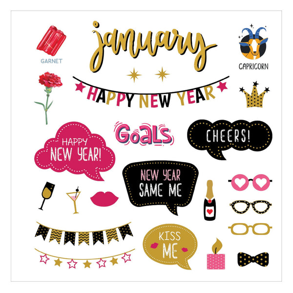 Peter Pauper Press Sticker Book - A Year in Stickers
