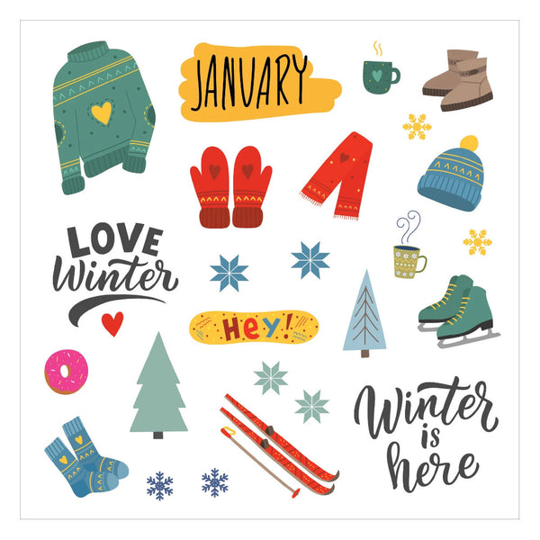 Peter Pauper Press Sticker Book - A Year in Stickers