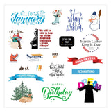 Peter Pauper Press Sticker Book - A Year in Stickers