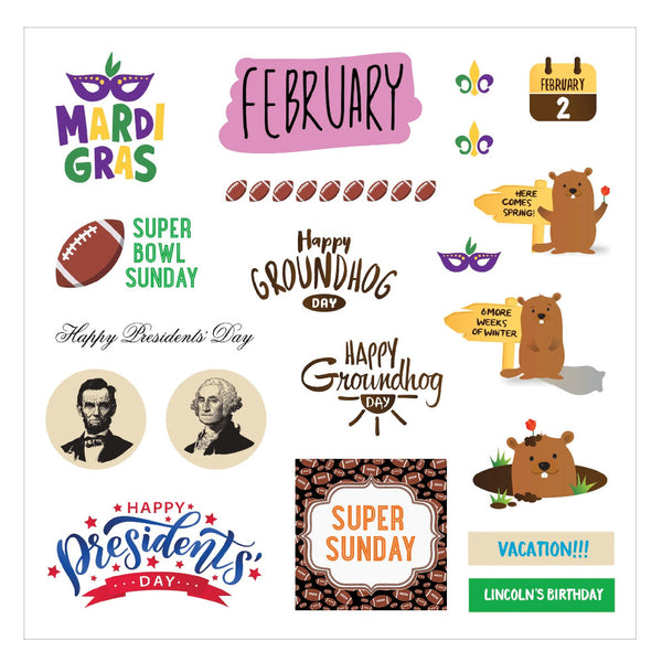 Peter Pauper Press Sticker Book - A Year in Stickers