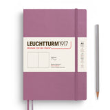 Leuchtturm1917 A5 Medium Softcover Notebook - Blank DUSTY ROSE
