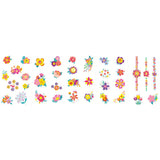 Avenir Nail Stickers & Tattoos Set - Flowers