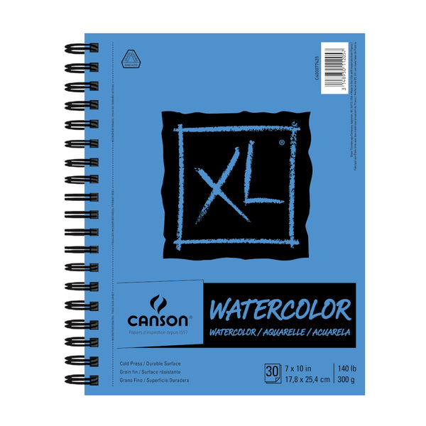 Canson XL Watercolour Book 7"x10"