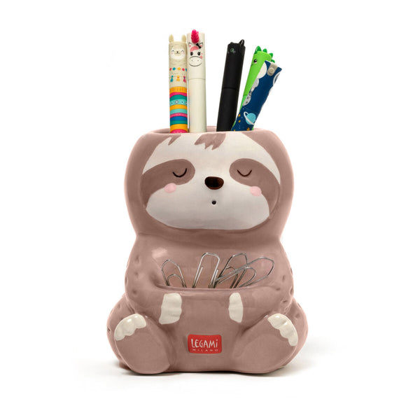 Legami Desk Friends Pencil Cup - Sloth