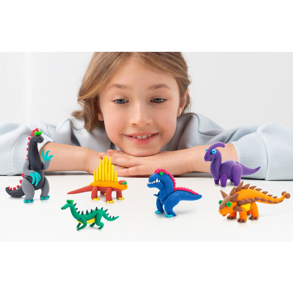 Hey Clay Make & Animate Clay Kit - Mega Dinos
