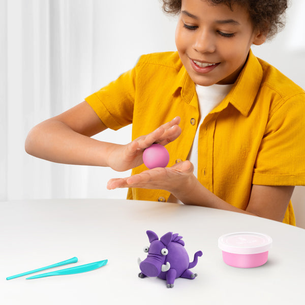 Hey Clay Make & Animate Clay Kit - Forest Animals