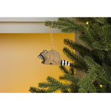 Abbott Hanging Wood Ornament - Raccoon
