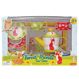Schylling Forest Friends Tea Time 15pc Tin Playset