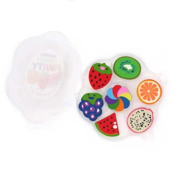 Snifty Fresh & Fruity Scented Erasers 7pk