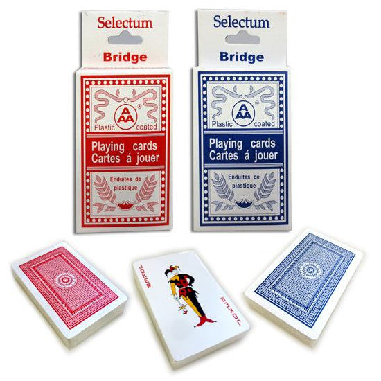 Selectum Bridge Playing Cards, Assorted