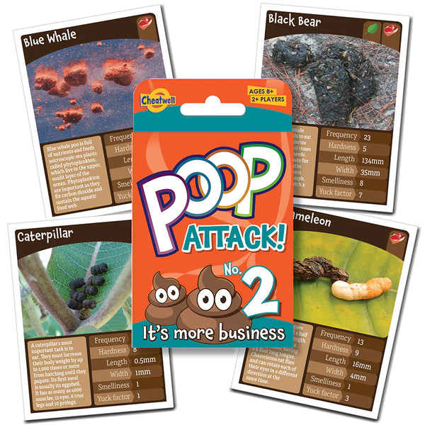 Outset Poop Attack 2 Card Game