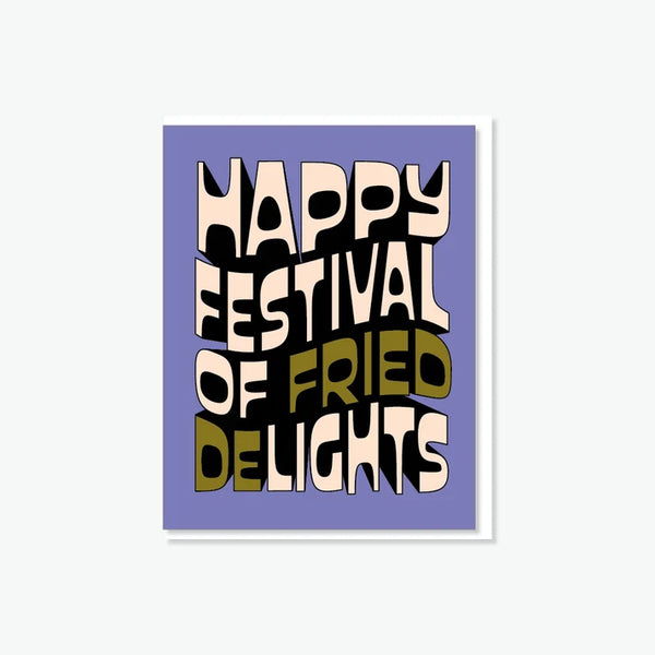 Everyday Yiddish Greeting Card - Festival of Delights