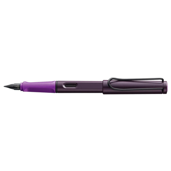 Lamy Safari Fountain Pen, Fine Nib - Special Edition Violet Blackberry