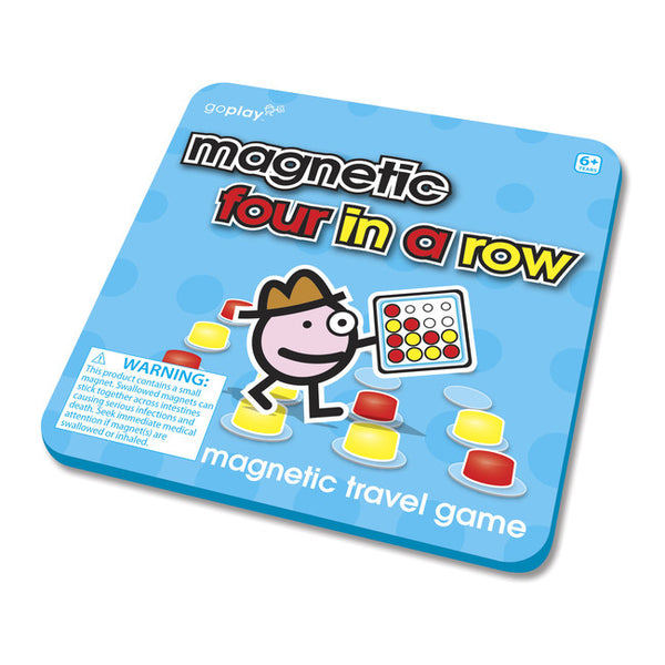 Toysmith Magnetic Travel Game - Four In A Row
